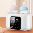 thumbnail image 6 of Xirurus Smart Temperature Control Baby Bottle Milk Warmer, Multifunctional Heater and Food Thawing Device for Home Formula Feeding, US Plug 110V, White (22 cm / 8.66 inches), 6 of 9
