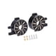 thumbnail image 5 of Accesorios de nudillos de dirección de latón para RC Crawler 1:32, reemplazo de actualización de minivehículo de simulación de rendimiento único, 5 of 8