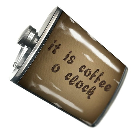 

NEONBLOND Flask It Is Coffee O Clock Coffee Beans