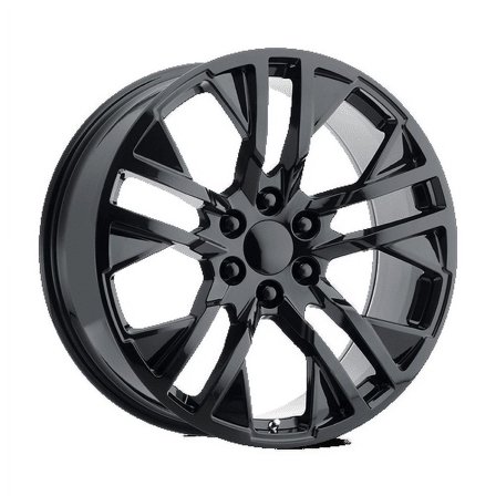 OE Creations Aluminum Rim PR187 22X9in Gloss Black Finish, 187GB-2295824