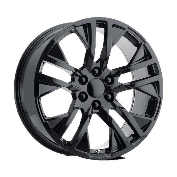 OE Creations Aluminum Rim PR187 22X9in Gloss Black Finish, 187GB-2295824