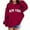 Red, variant on New York Hoodies for Girl Fall Winter Long Sleeve Casual Graphic Hooded Sweatshirt with Pockets Kids Pullover Tops