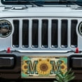 thumbnail image 5 of License Plate, Sunflower themed Mom Design Decorative Front,Personalized Stainless Steel License Plate Cover For Men Women,12.2" X 6.2", 5 of 6
