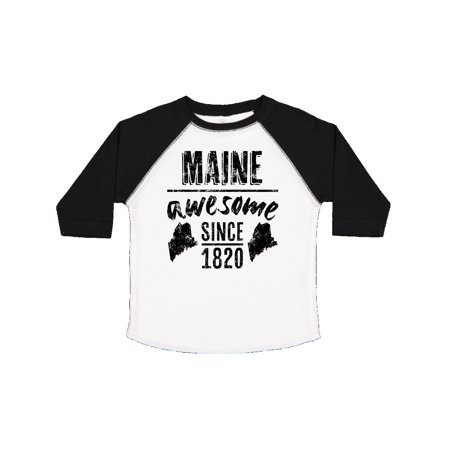 

Inktastic Maine Awesome Since 1820 Gift Toddler Boy or Toddler Girl T-Shirt