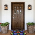 thumbnail image 6 of Disketp Colorful Floral Mat For Front Door Outside - Doormat Outdoor Entrance - Welcome Mats Outdoor,Outside Entry And Outdoor Entrance 16''X24'', 6 of 9