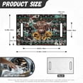 thumbnail image 7 of Whosucclay Anti-Scratch Golf Cart Seat Cover for Camping Beach, Durable Keeps Seat Cool and Clean Golf Cart Seat Towel Blanket, Highland Cow Sunflowers, 7 of 7