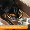 thumbnail image 4 of Stainless Steel Slow Feed Bowl for Dogs or Cats - Fits in Neater Feeders and Other Raised Feeders (3 Cup), 4 of 7