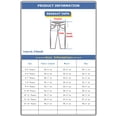 thumbnail image 4 of KIDSCOOL Little Big Girls Denim Pants Loose Casual Baggy Wide Leg Jeans,Light Blue,7-8 Years, 4 of 7