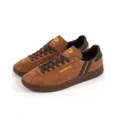 thumbnail image 2 of Patrick Monaco Mens Brown Lace Up Suede Casual Walking Trainers Terrace Shoes, 2 of 6