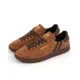 thumbnail image 2 of Patrick Monaco Mens Brown Lace Up Suede Casual Walking Trainers Terrace Shoes, 2 of 6