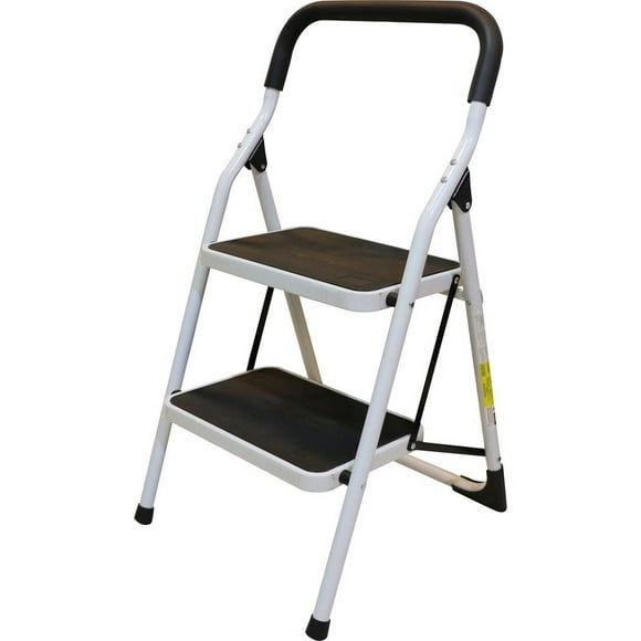 Escalera Tubular Plegable Taburete Acero 2 Escalones Surtek SURTEK ETT2-SUR