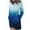 Dark Blue #10, variant on Dress pstuiky Dresses for Women, Women Printed Hoodie Dress Long Sleeve Crew Neck Dress Knee Length Dress Oversized Sweatshirt Jumper with Pockets Leisure Mint Green S