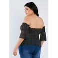 thumbnail image 4 of Off The Shoulder Plus Size Top 2XL, 4 of 4
