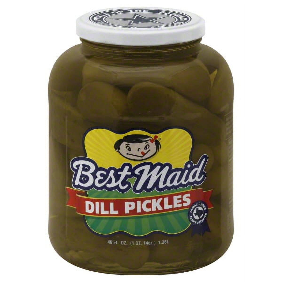 (2 pack) Best Maid Dill Pickles, 46 Fl Oz Jar