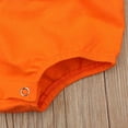 thumbnail image 7 of Fesfesfes Babys Halloween Pumpkin Face Rompers Patchwork Color Comfortable Soft ‌Rompers Sleeveless and Footless Thin Rompers, 7 of 7