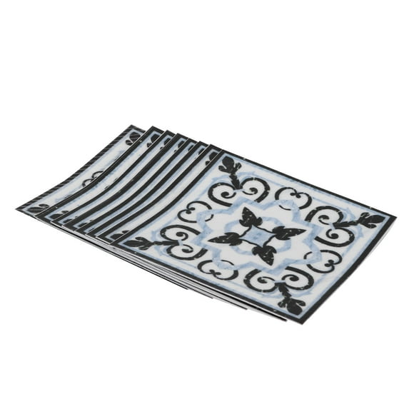 Pegatina Diagonal, Calcomanías de PISO PVC 20pcs Auto Adhesivo Para Comedor para Sala de Estar para El Dormitorio
