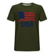thumbnail image 5 of Tops para hombre, blusas y camisas de manga corta con cuello redondo para hombre, jersey informal de moda con estampado de cuello redondo para hombre, pantalones cortos deportivos para fitness, blusa, 5 of 5