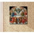 thumbnail image 3 of wall26 - All Saints, Adoration of The Trinity (Landauer Altar) by Albrecht Durer - Canvas Print Wall Art Famous Painting Reproduction - 12" x 12", 3 of 5