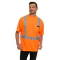 thumbnail image 6 of Canada Weather Gear Men’s High Visibility Safety Tee – Reflective Short Sleeve Work Shirt – Lightweight  Breathable, 6 of 11