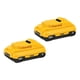 thumbnail image 1 of Paquete 2 Baterías Compactas 4ah 20v Max Dewalt DCB240-2, 1 of 5