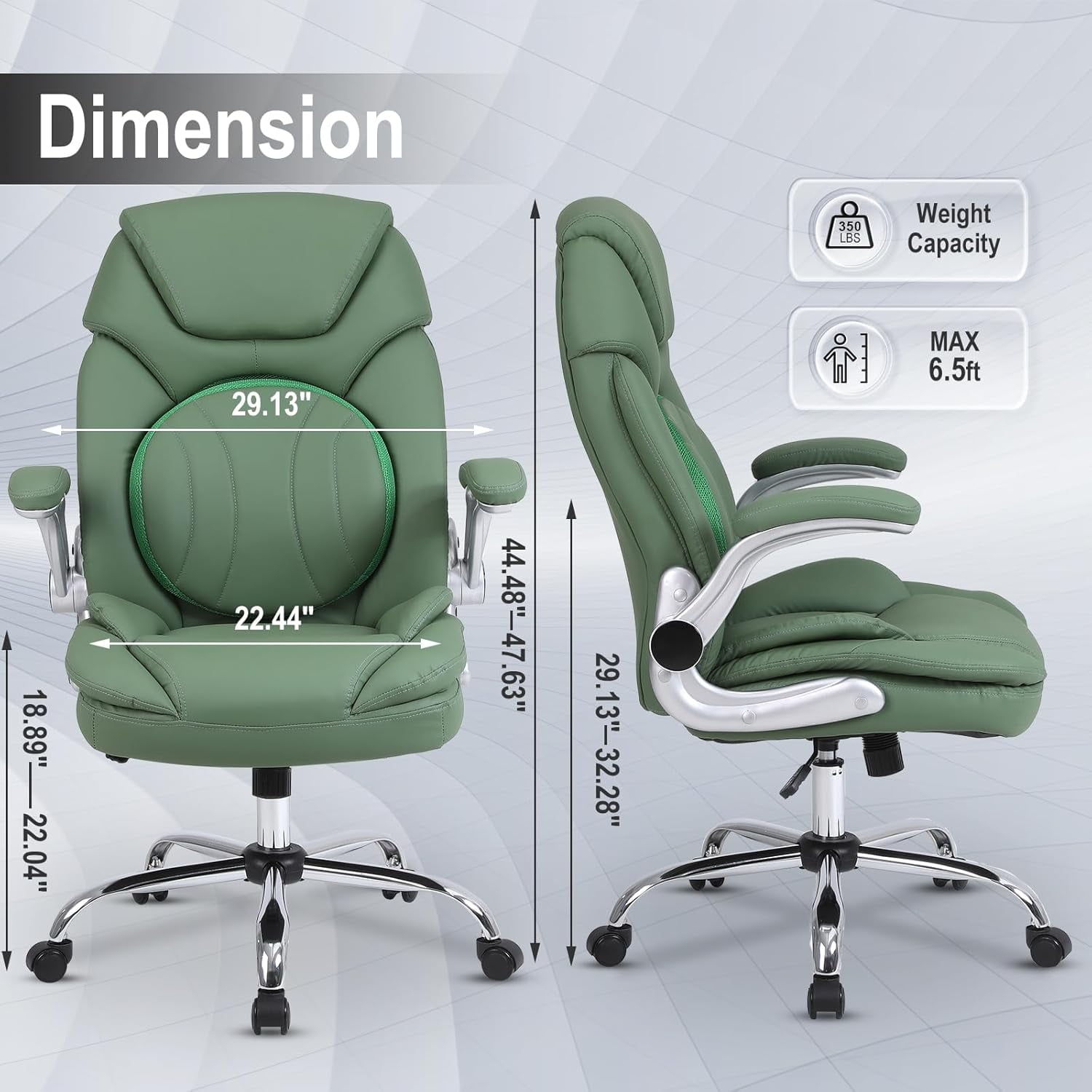 Linting Office Chairs That Hold 350 Lbs 350lbs Ergonomic Executive