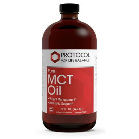 Protocol For Life Balance - Pure MCT Oil - 32 fl oz (946 mL)