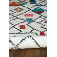 thumbnail image 2 of Motif Printed Faux Rabbit Roboto Ivory & Multi 5 ft. x 7 ft. Area Rug, 2 of 6