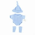 thumbnail image 2 of AmaMary 8 Inch Doll Clothes Set - 3 Stylish Outfits for 20cm Mini Reborn Dolls Accessories, 2 of 5