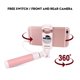 thumbnail image 2 of Mini Selfie Stick Control Por Cable Extensible Handheld Selfie Stick Soporte Para Iphone Y Android Smartphone Con Espejo Trasero seitruly EL012609-00, 2 of 6