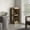 Oak, variant on 46" Tall Oak Corner Bar Storage / Keep Bar Essentials, Decorate Dining Room