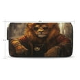 thumbnail image 2 of Qxltty Bossy Lion Illustration Women's Leather Wallet Fashion Retro Multi Card Holder with Cell Phone Pocket Mothers Day Gifts, 2 of 6