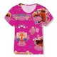 thumbnail image 1 of Camiseta roja giratoria de Disney, camisetas de oso Kawaii, ropa de princesa Panda para niños, camiseta con estampado 3D de dibujos animados para niños y niñas, Tops de verano 90 Gao Jinjia LED, 1 of 2