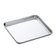 thumbnail image 5 of Bandeja para horno de acero inoxidable Bandeja para galletas Compacta Multiusos Rectangular para cocinar Plata, 5 of 9