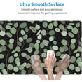 thumbnail image 3 of sage Green-Large Mouse Pad Gaming Mousepad XL 12x31.5 in Desk Pad Large Non-Slip Rubber Base Desk mat for Keyboard and Mouse Mouse Pads for Wireless Mouse Computer Desk Accessories, 3 of 7