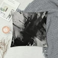 thumbnail image 2 of ARISTURING Decorative Throw Pillow Covers Black White Painted Dirty Texture Grunge Abstract Spot Stroke Textures Deep with Marbling Artwork Square Pillow Covers for Couch Sofa Home Decor, 2 of 5