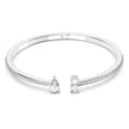 thumbnail image 1 of Brazalete Swarovski Attract chapado en rodio blanco, 1 of 6