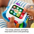 thumbnail image 3 of Reloj inteligente de juguete Fisher-Price Laugh & Learn durante más de 6 meses, 3 of 6