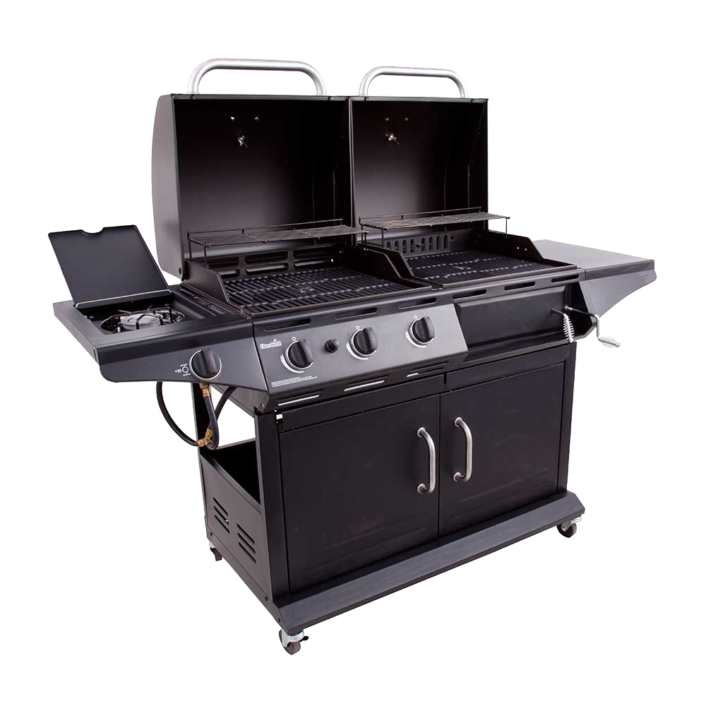 Char-Broil 1010 Deluxe LP Gas & Charcoal Cabinet Outdoor Grill - image 5 of 7