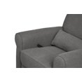 DaVinci Ruby Recliner and Glider in Dark Grey