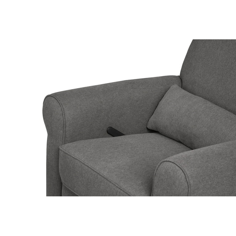 Davinci ruby recliner and hotsell glider in dark grey