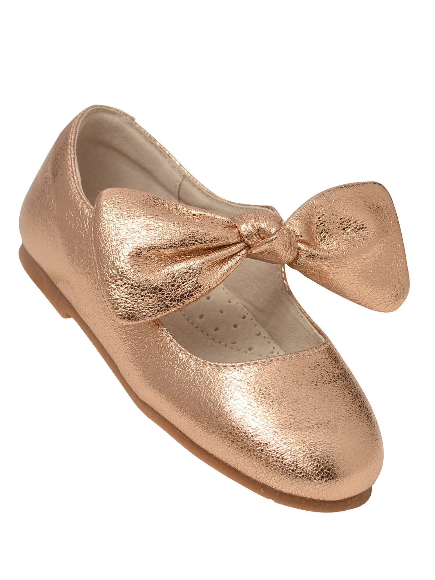 L`Amour Little Girls Rose Gold Celia 
