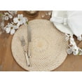 thumbnail image 2 of Saro Lifestyle Woven Rattan Placemat (Set of 4), 2 of 5