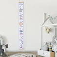 thumbnail image 2 of Rdeghly Growth Chart, Height Chart Cute Wall Ruler Removable Height Measure Chart Wall Sticker Height Measure Home Room Decoration Child Toy Growth Chart For Kids, 2 of 8
