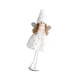 thumbnail image 5 of Adorno navideño de recuerdo, muñeco decorativo de pie de ángel. Blanco, 5 of 9