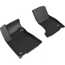 3D MAXpider KAGU Floor Mat (BLACK) Compatible with MASERATI LEVANTE 2019-2023 - Front Row