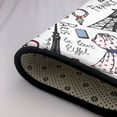 thumbnail image 5 of Area Rugs For Living Room Decor - Eiffel Tower Fancy Soft Anti Slip Throw Washable Rugs 5x7 For Bedroom, Indoor Carpet For Bedroom Living Room 80x58In, 5 of 7