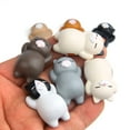 thumbnail image 4 of 1 Pcs Fun Cat Refrigerator Magnets, Realistic Cat Cartoon Creative 3D Magnetic Clasp Refrigerator Stick Cartoon Cute Cat Fridge Magnet Home Decoration Gift Home Decorations Gift, 4 of 7