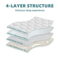 thumbnail image 3 of BDEUS Full Size Mattress Pad Cover, 100% Waterproof Mattress Protector, Mattress Topper with 8-21" Deep Pocket, 3 of 10