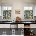 thumbnail image 4 of Kitchen Curtains Set with Tropical Plant and Botanical Leaf Design, Rod Pocket Tier and Valance, Eco-Friendly, Light Filtering Panels for Home Decor, 4 of 6