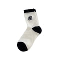 thumbnail image 1 of Calcetines redondos suaves con puntera con bordado floral, 1 of 5